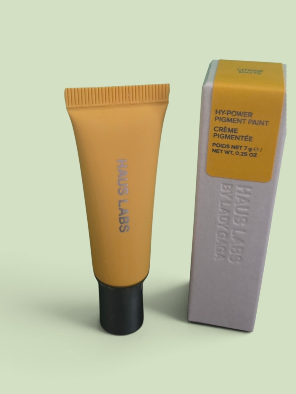 Haus Labs By Lady Gaga Hy-Power Pigment Paint Crème - Yellow Tube with Box